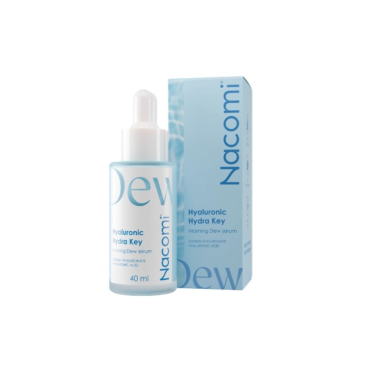 Зволожувальна сироватка Nacomi Dew Hyaluronic Hydra Key Deep Hydration з гіалуроновою кислотою 40 мл