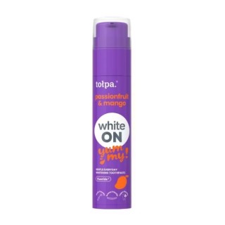 Dentifrice Tołpa White On Yummy! Passion fruit et Mango 60 g