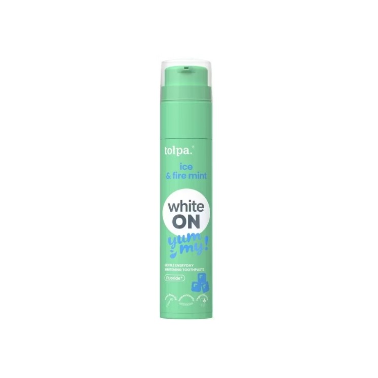 Dentifrice Tołpa White On Yummy! Mint Ice et Fire 60 g