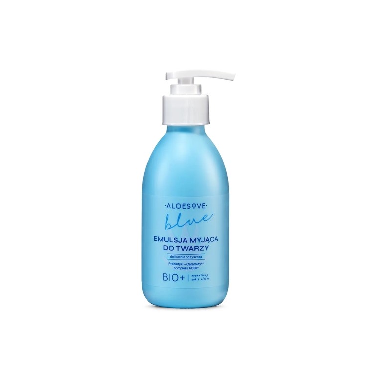 Aloë vera Blue gezichtsreinigingsemulsie 190 ml