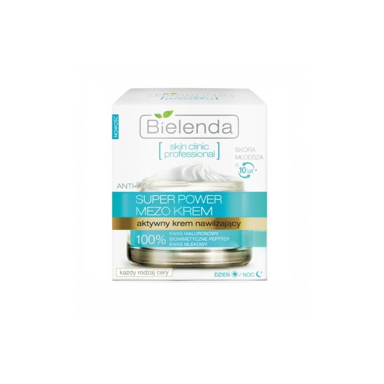 Bielenda Skin Clinic Feuchtigkeitsspendende Tages-/Nacht-Gesichtscreme 50 ml