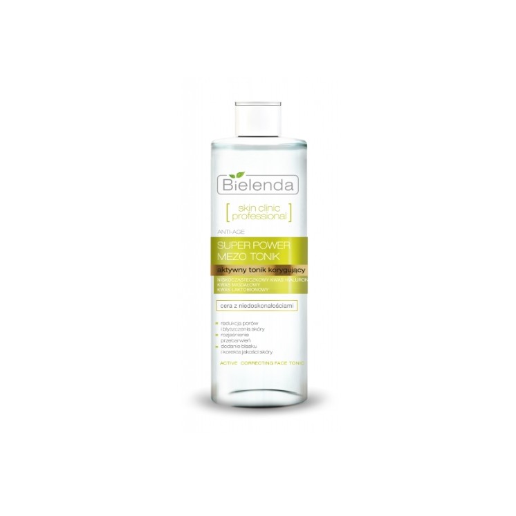 Bielenda Skin Clinic Korrektur-Tonic für Mischhaut und fettige Haut 200 ml