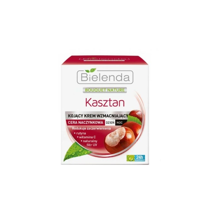 Bielenda Kastanienbraune Beruhigende und Stärkende Tages-/Nachtcreme 50 ml