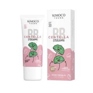 Crème BB Visage Kimoco Young Centella SPF30 à l'extrait de centella, Beige Natural , 40 ml