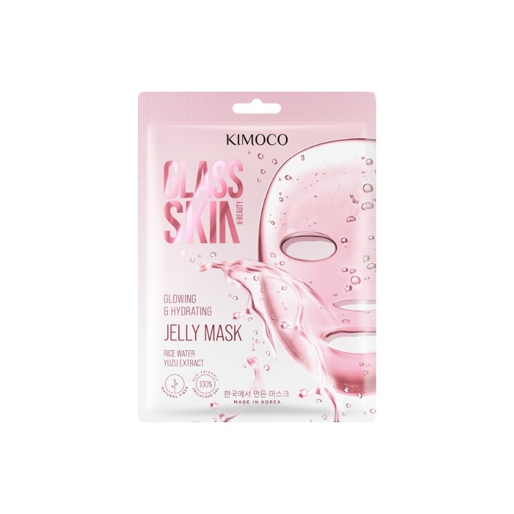 Kimoco Glass Skin Brightening and Moisturizing Face Sheet Mask 23 ml