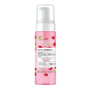 Bielenda ECO SORBET Hydraterende Frambozen Gezichtsreinigingsschuim 150 ml