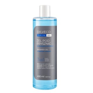 Sylveco Pure Line Men 3-in-1 hydraterende en verzachtende douchegel 400 ml