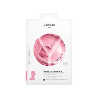 L'Biotica Lifting Y-Zone Verstevigend Gezichtsmasker, kalmeert roodheid, 1 stuk