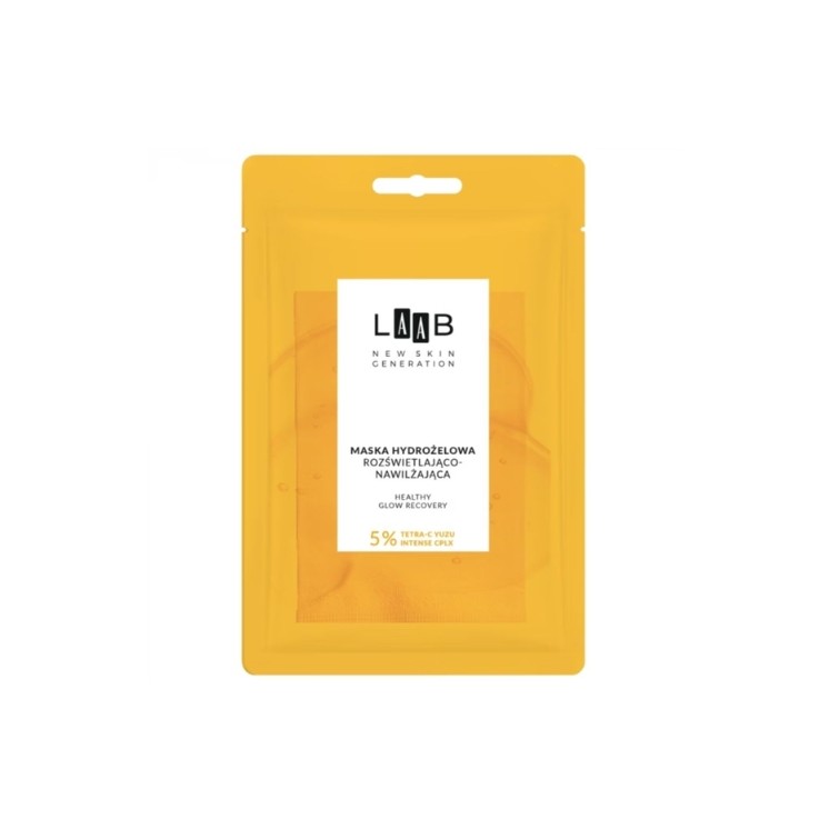 AA LAAB rozświetlająco-nawilżająca hydrożelowa Maska do twarzy 1 sztuka