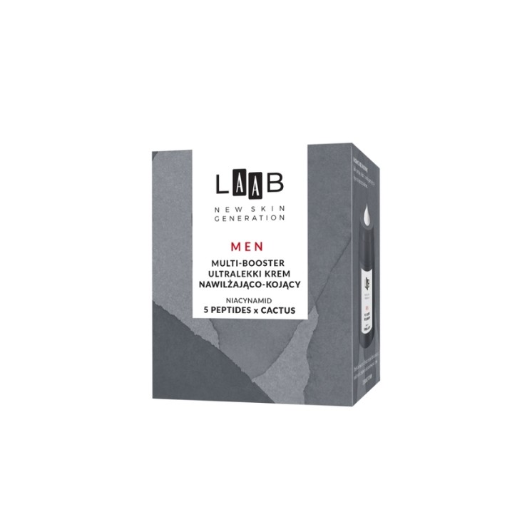 Ультралегкий зволожувальний та заспокійливий крем AA LAAB Men Multi- Booster для чоловіків 50 мл