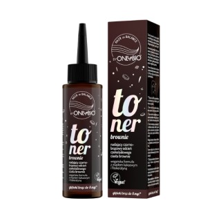 Lotion tonique capillaire OnlyBio Hair in Balance Brownie 100 ml