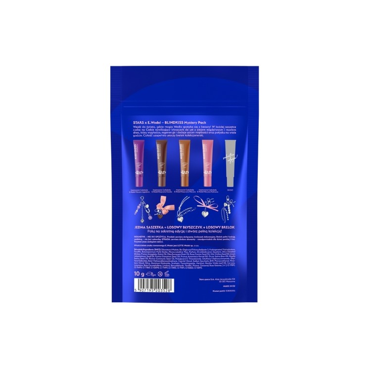 Stars from the Stars x E.Wedel BlindKiss Mystery Pack Lipgloss 10g + Sleutelhangertje