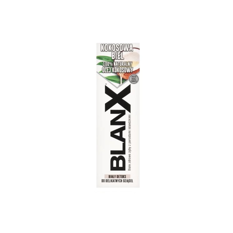Dentifrice blanchissant à la noix de coco BlanX Coco White 75 ml