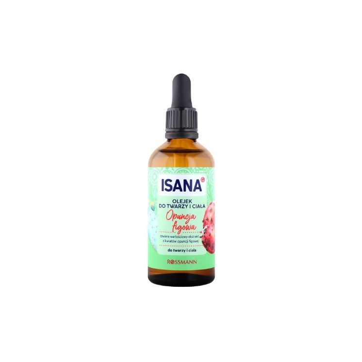 Isana Vijgencactus gezichts- en lichaamsolie 100 ml