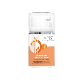 Apis Peachy Skin Nährende Nachtcreme fürs Gesicht 50 ml