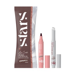 Stars from the Stars x E.Wedel Lippen-Kombi-Set: Lipliner 2 g + Lippenöl 2,3 ml /01/ Pawełek kokos