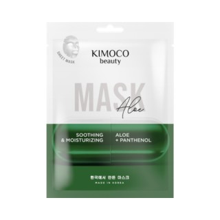 Kimoco Beauty Aloe łagodząca Maska w płachcie z Aloesem 23 ml