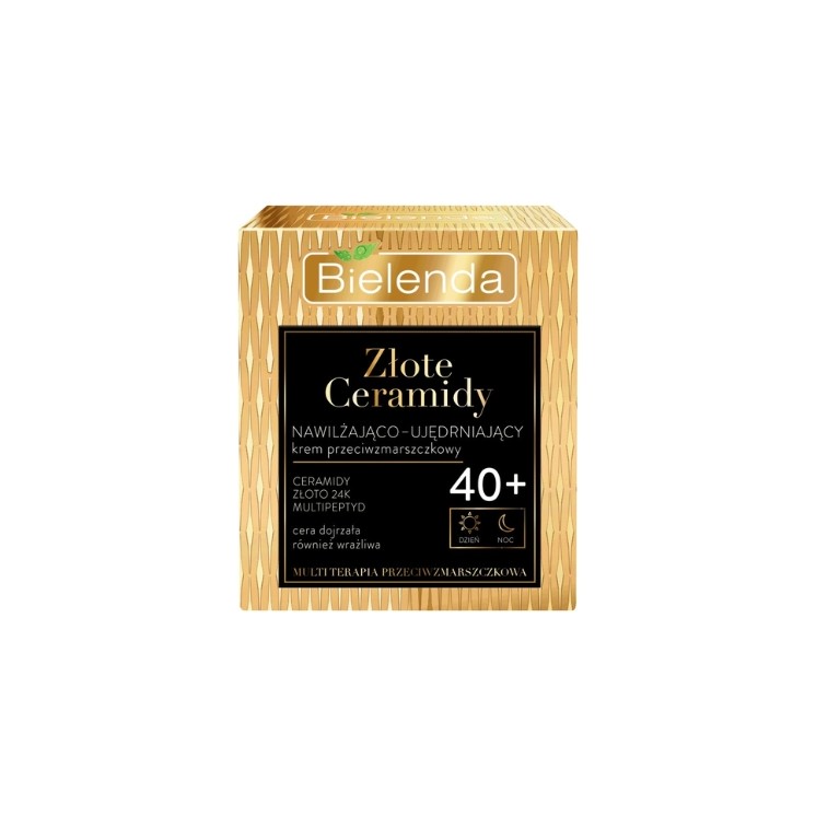 Bielenda ZŁOTE CERAMIDY Crème visage hydratante et raffermissante 40+ 50 ml