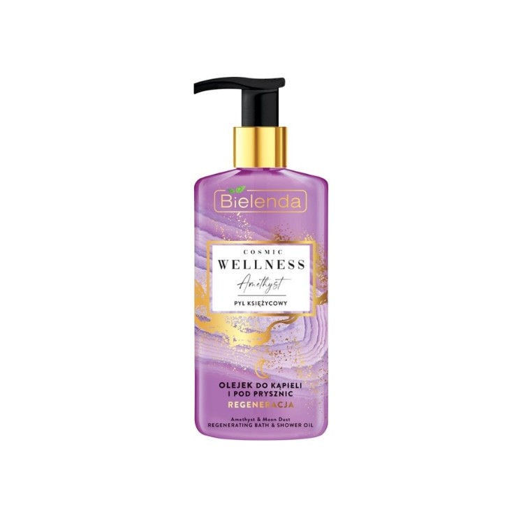 Huile de bain et de douche Bielenda Cosmic Wellness Poussière de Lune et Amethyst 150 ml
