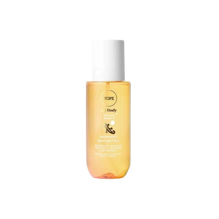 Brume pour cheveux et corps YOPE myBODY Natural Summer Margarita 200 ml