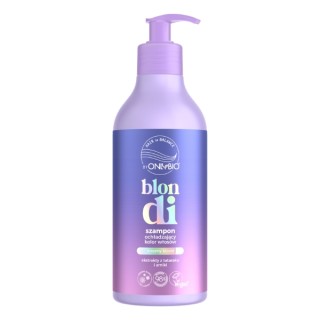 ONLYBIO Hair in Balance Blondi Shampooing rafraîchissant pour cheveux colorés 400 ml