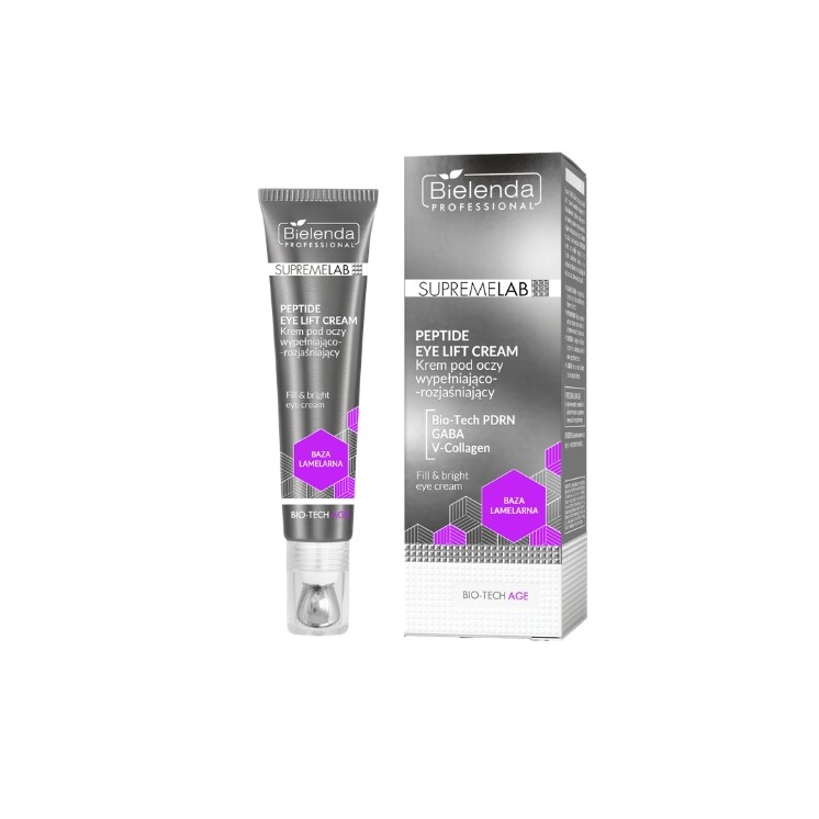 Bielenda Professional SUPREMELAB Crème contour des yeux anti-âge Bio -Tech 15 ml