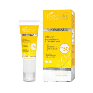 Bielenda Professional Supremelab Barrier Renew Nährende Tagescreme mit Ceramiden SPF50 40 ml