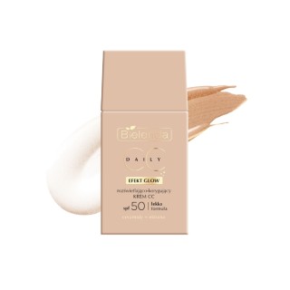Bielenda Daily CC Feuchtigkeits- und Korrekturcreme SPF50 mit Glow Effekt 40 ml