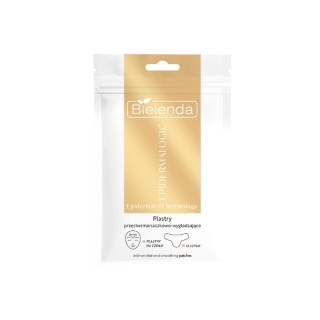 Патчі для розгладження шкіри обличчя Bielenda Epidermalogic проти зморшок, 16 шт.