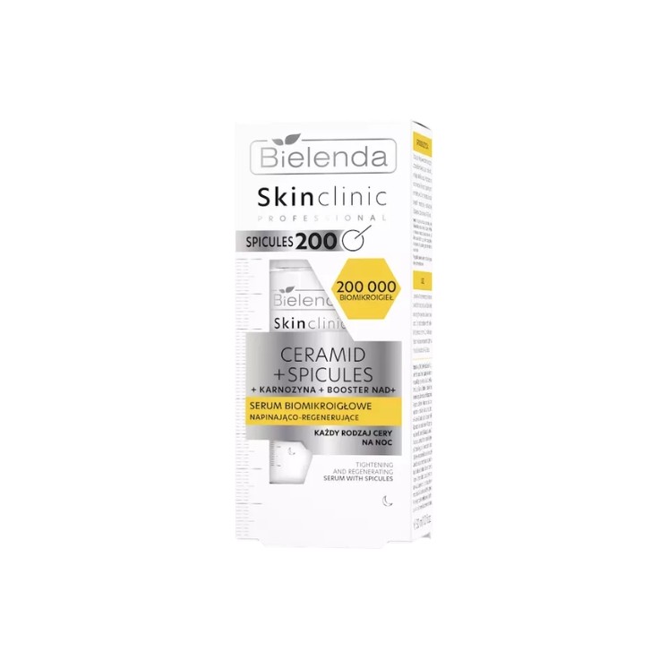 Сироватка для зміцнення та регенерації шкіри Bielenda Skin Clinic Professional Ceramides 200 Spicules Biomicroneedle 30 мл