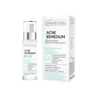 Sérum visage Bielenda Lissant Anti-Acné pour Réduire les Imperfections 30 ml