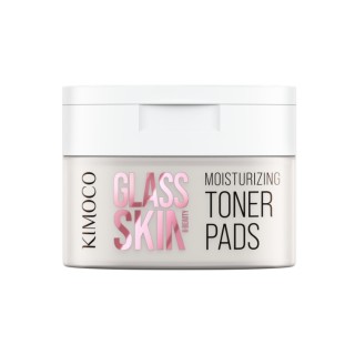 Disques tonifiants hydratants pour le visage Kimoco Glass Skin (60 unités)