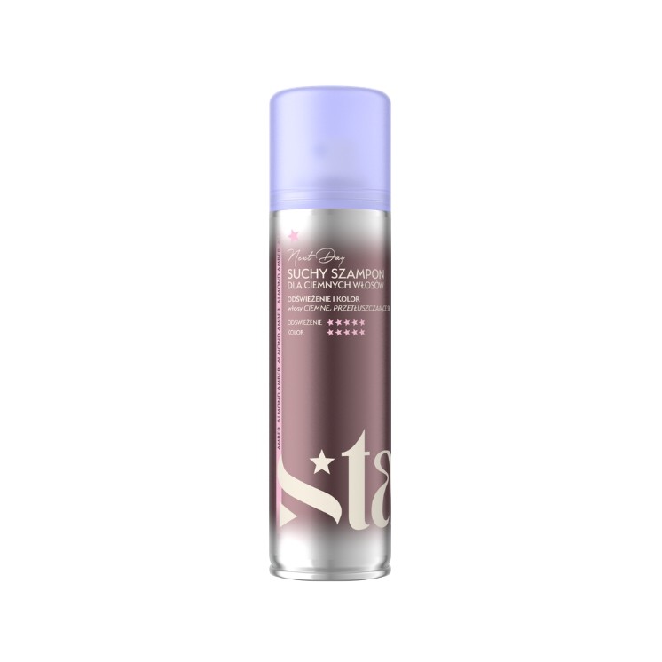Stars from the Stars Next Day Almond Amber Trockenshampoo für dunkles Haar 200 ml