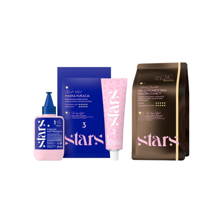 Stars from the Stars Haarkleuring /3.7/ Dark Chocolate 1 stuk.