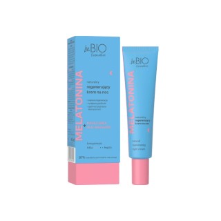 Crème de nuit régénérante naturelle à la mélatonine BeBio Cosmetics 40 ml