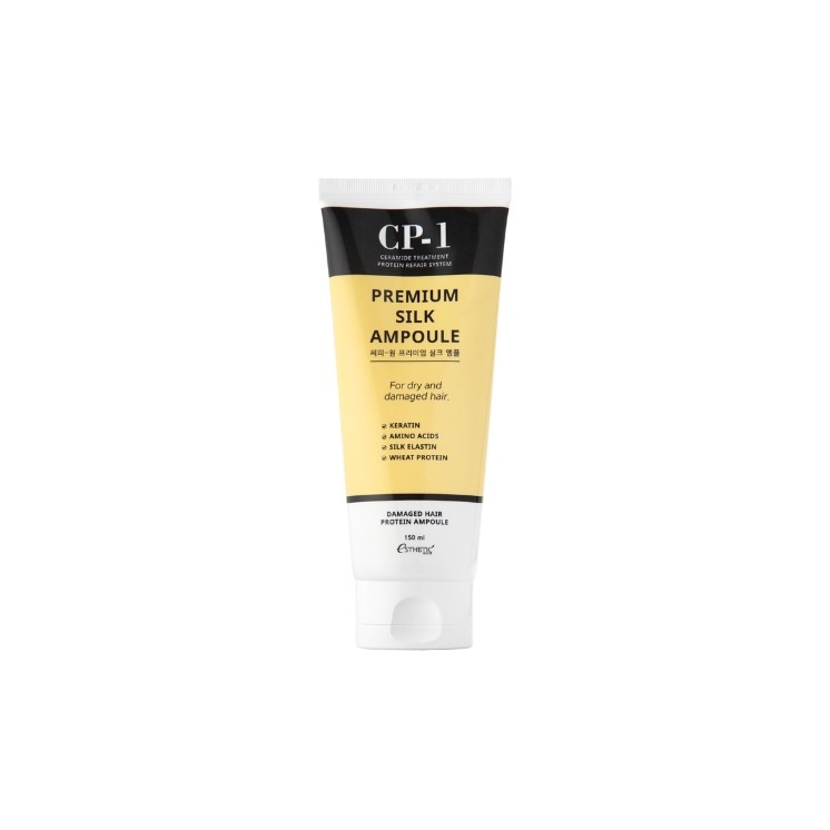 Ampoule CP-1 Premium Silk, ampoule régénérante et lissante pour les cheveux, 150 ml