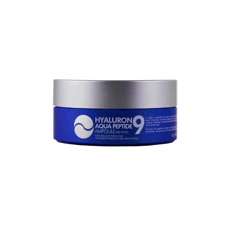 Medi-Peel Hyaluron Aqua Peptide Ampoule Eye Patch hydraterende oogpatches met peptiden, 60 stuks