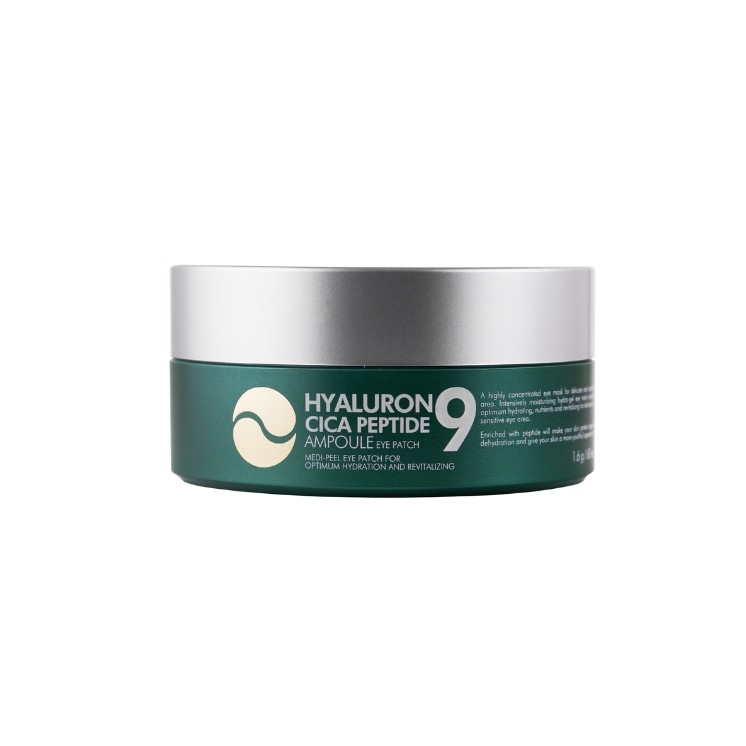 Eye Patch yeux apaisants Medi-Peel Hyaluron Cica Peptide Ampoule (60 unités)