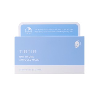 Coffret de 30 masques hydratants visage TIRTIR NMF Hydra Ampoule Mask, 350 g