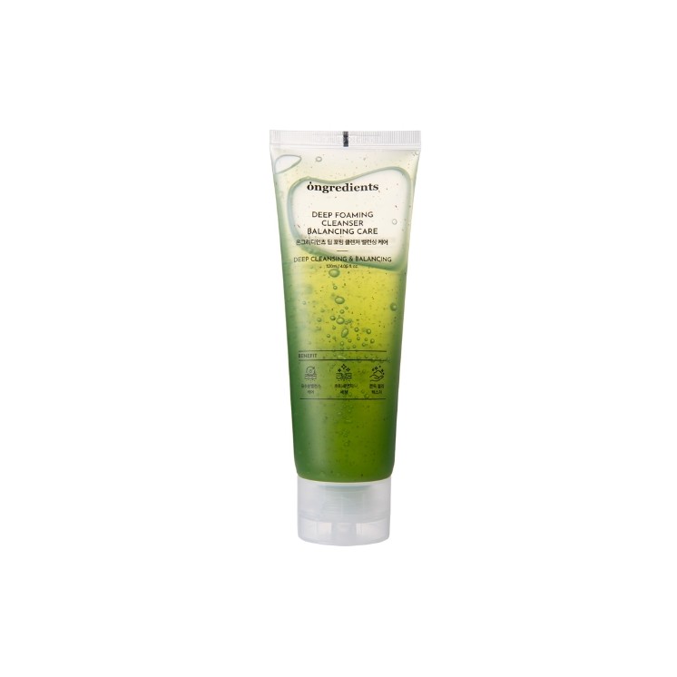 Ongredients Tiefenreinigender Schaumreiniger Balancing Care Tiefenreinigender Gesichtsschaum 120 ml
