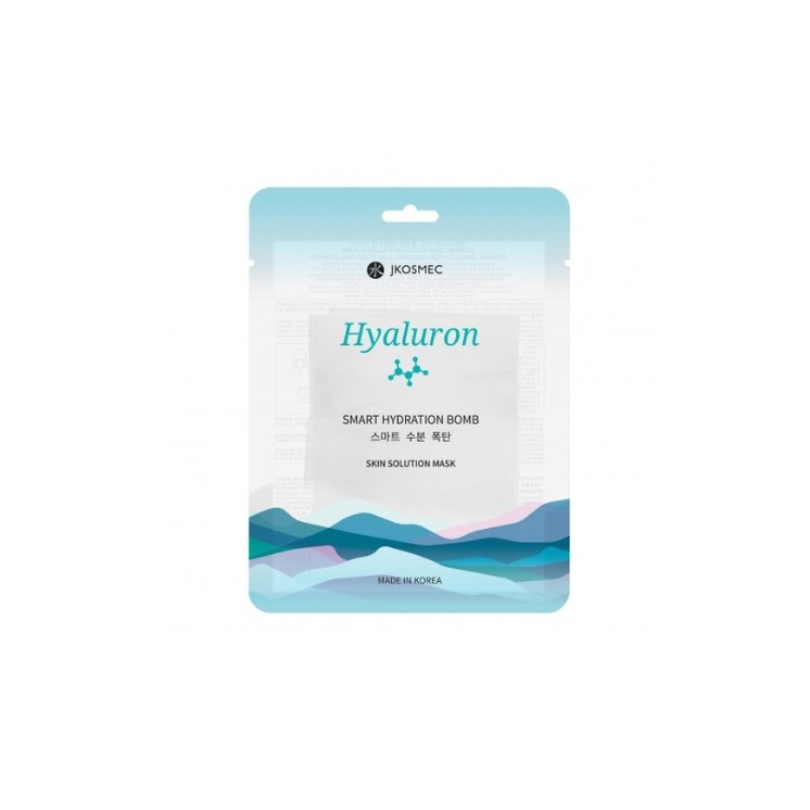Jkosmec Skin Solution Hyaluron Mask hydraterend sheet gezichtsmasker 1 stuk / 25 ml
