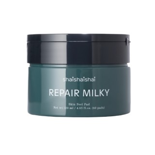 Shaishaishai Repair Milky Skin Peel Pads, sanft peelende Gesichtspads, 60 Stück – 120 ml