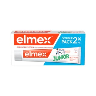 Elmex Junior Toothpaste for children 6-12 years 2x 75 ml