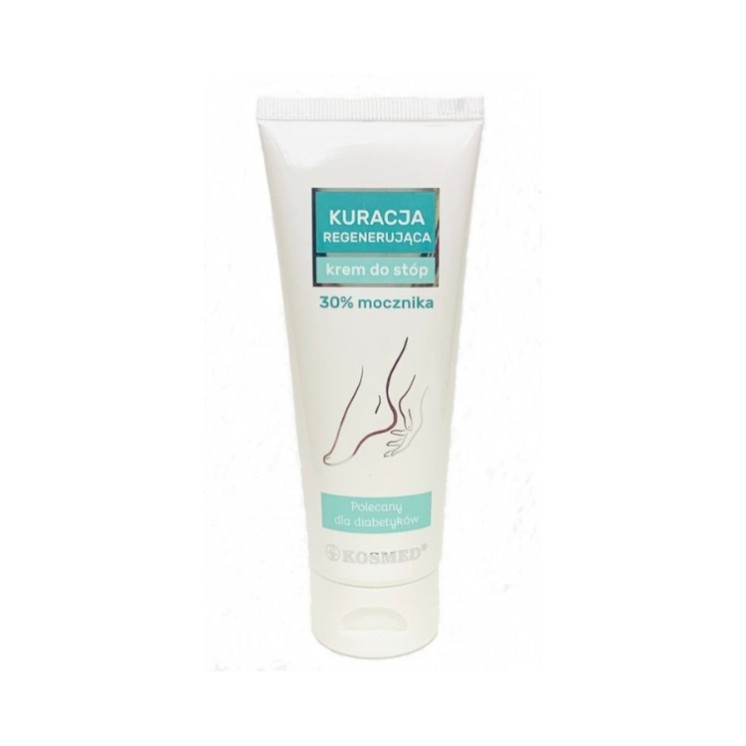Kosmed Kuracja regenerująca Krem do stóp 30% Mocznika 75ml
