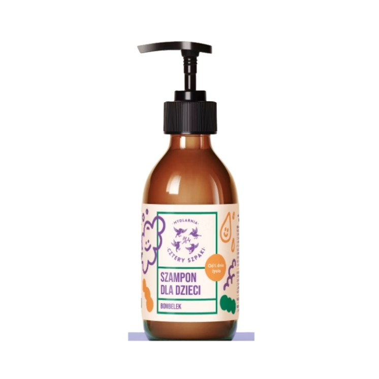 Mydlarnia Cztery Szpaki Szampon dla dzieci Bombelek 300 ml