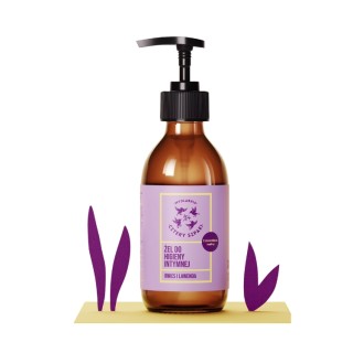 Mydlarnia Cztery Szpaki natürliches Intimhygienegel Hafer und Lavendel 200 ml
