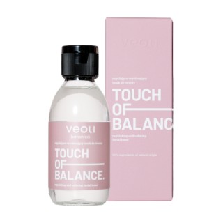 Veoli Botanica Touch of Balance Lotion tonique régulatrice et apaisante pour le visage 150 ml