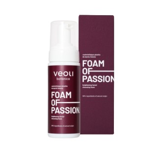 Veoli Botanica Mousse de Passion Mousse Nettoyante Illuminatrice Visage 150 ml