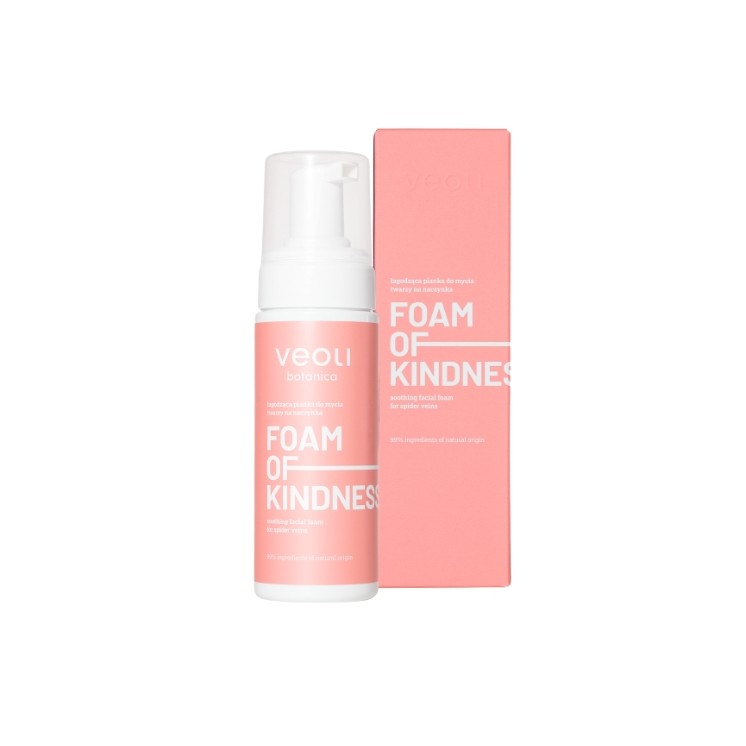 Veoli Botanica Foam of Kindness Verzachtende Gezichtsreinigingsschuim 150 ml