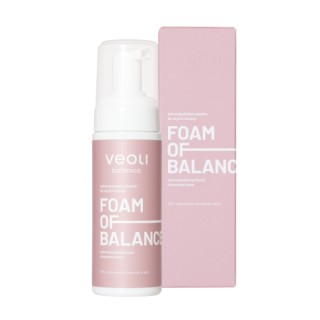 Mousse nettoyante visage sébo-régulatrice Veoli Botanica Foam of Balance 150 ml